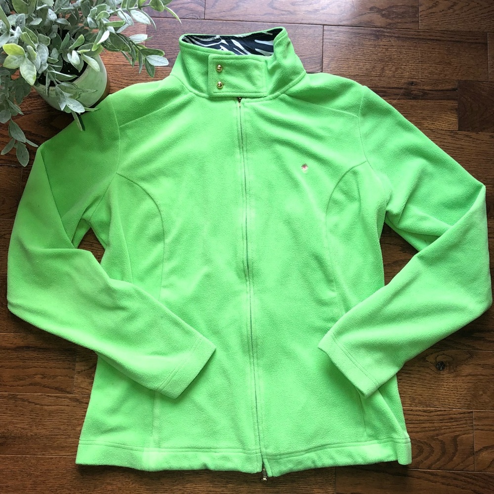 Lilly Pulitzer Fleece Zip-Up Jacket